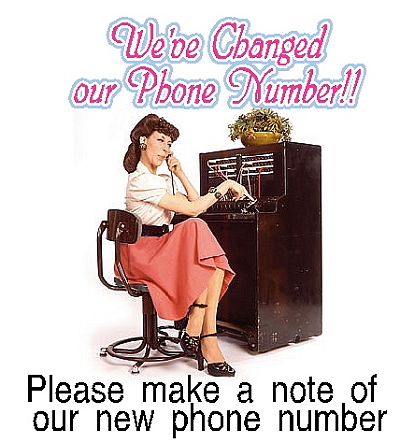 new phone number