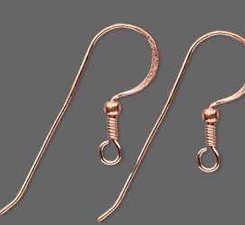 copper earwires