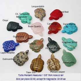 turtle pendants